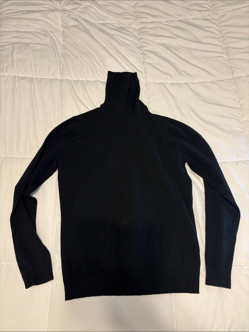 Women’s Black Turtleneck Sweater - Classic Knit